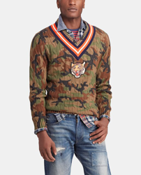 Polo Ralph Lauren - Jersey De Hombre Multicolor Con El Cuello De Pico a un  precio más barato - Shoptize