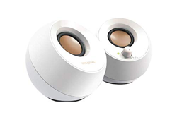 Creative Labs Pebble 4.4W blanco altavoz - Altavoces (2.0 canales, Alámbrico, 3,5 mm, 4,4 W, 100 - 17000 Hz, blanco) en oferta