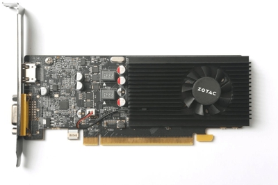 Zotac ZT-P10300E-10L - Tarjeta gráfica (GeForce GT 1030, 2 GB, GDDR5, 64 bit, 6000 MHz, PCI Express 3.0)