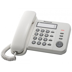 Panasonic KX-TS520 - Teléfono (Teléfono DECT, Blanco) en oferta