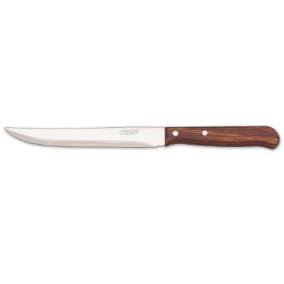 Cuchillo para cocina Arcos Latina 100701 de acero inoxidable Nitrum y mango de madera comprimida con hoja de 15.5 cm en blíster