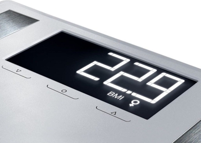 Báscula de baño Shape Sense Profi 200 180 kg plata 63870