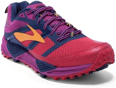 Brooks Cascadia 12 Women poppy red/peacoat/baton rouge