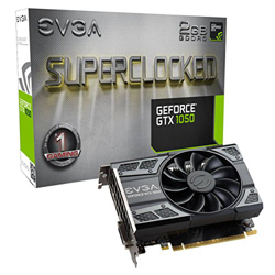 Evga 02G-P4-6152-KR - Tarjeta gráfica Nvidia GeForce GTX 1050 de 2 GB, Color Negro en oferta