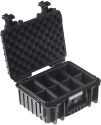 B&W Outdoor Case Typ 3000 con divisores acolchados (negro) precio