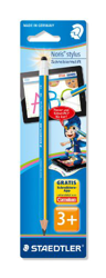 Staedler 11920-30BK - Noris stylus - Lápiz de aprendizaje para niños, color azul claro en oferta