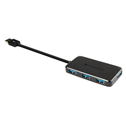 Transcend TS-HUB2K 4 Puertos USB 3.0 Negro - HUB precio