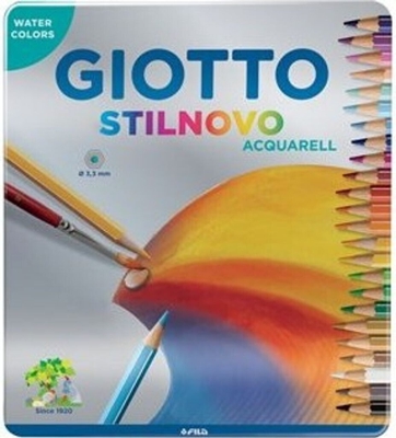 Giotto Stilnovo Acquarell 12 colours (256300)