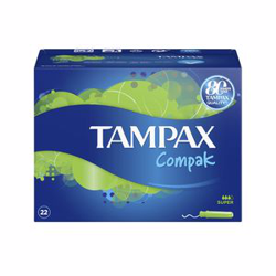 Tampax Compak Super (22 uds.) en oferta