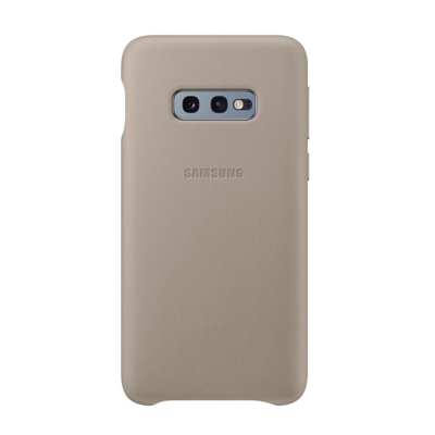 Samsung Leather Cover (Galaxy S10e) grey