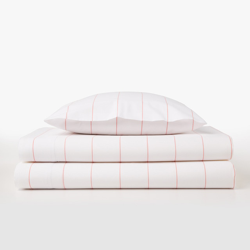 Compra El Corte Inglés - Juego De Sábanas De Algodón 180 Hilos Lines Coral  Cama 150 cm al mejor precio - Shoptize