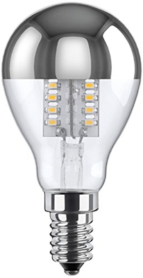 Bombilla LED E14 2,7W con cab. espejo, bl. cálido