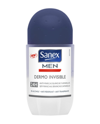 Desodorante Roll-On Dermo Invisible Sanex Men en oferta