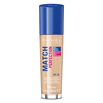 Match Perfection Spf 20 Invisible Coverage Rimmel London Ivori 100...