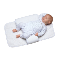 Moltó - Cojín Antivuelco Baby Positioner + Sheet Cover Blanco en oferta