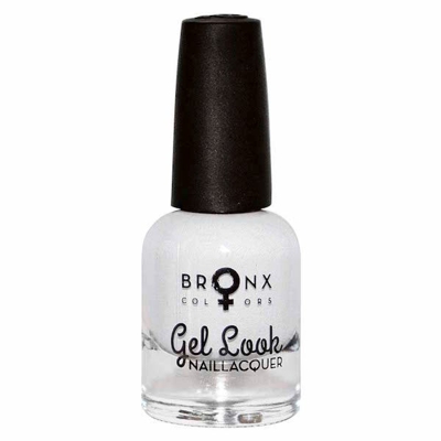 Naillacquer Gel Look Bronx Snow White #Efefef