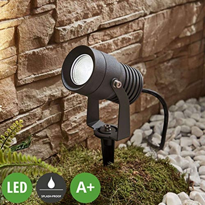 Foco LED para exterior Jon con cabezal móvil