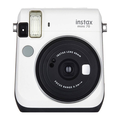 Fujifilm - Kit Cámara Instántanea Instax Mini 70 Blanco