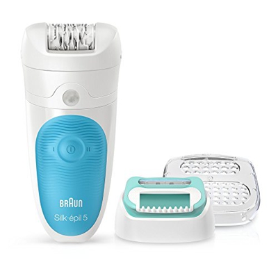 Braun - Depiladora Silk-épil 5 5511 Inalámbrica Con Tecnología Wet & Dry Y 1 Capuchón