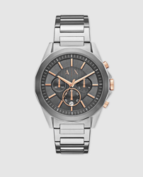 Armani Exchange - Reloj De Hombre AX2606 Cronógrafo De Acero en oferta