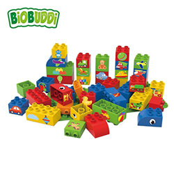 BiOBUDDi Educational blocks with baseplate (BB-0006) en oferta