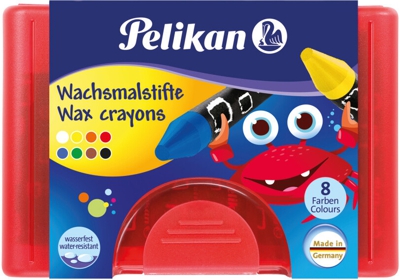 Pelikan Lápices de cera - caja de 8