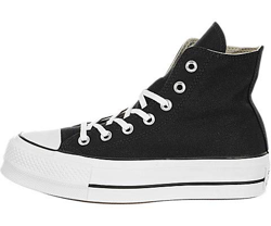 Converse - Zapatillas Casual De Mujer Chuck Taylor All Star Platform Lift Clean Alta Lona en oferta