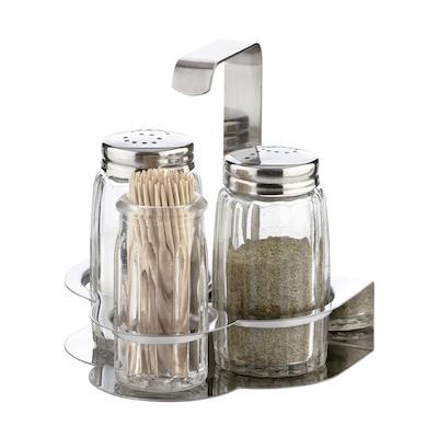 Jgo Salero,Pimentero y Palillero C/Soporte Classic