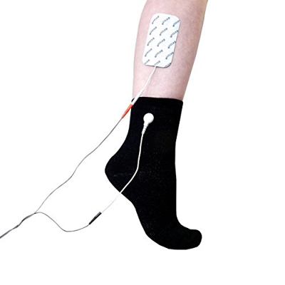 2 Calcetines Para Electroestimulation Axion. Conexión con Clavija 2mm