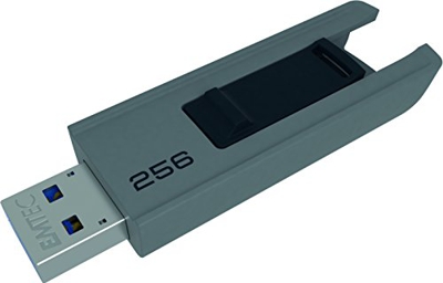 EMTEC ECMMD256GB253 B250 Slide USB flash drive 256 GB USB Type-A 3.0 (3.1 Gen