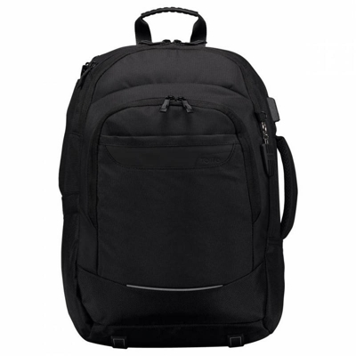 Totto - Mochila Negra Commuter Para Portátiles Hasta 35,56 Cm (14") Y Tablets