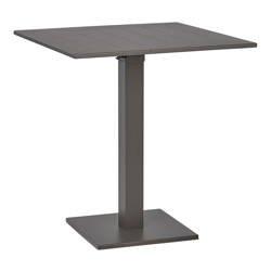 El Corte Inglés - Mesa De Balcón Plegable Nebraska Antracita 70 cm en oferta