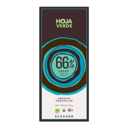 Hoja Verde - Chocolate Orgánico 66% Cacao precio