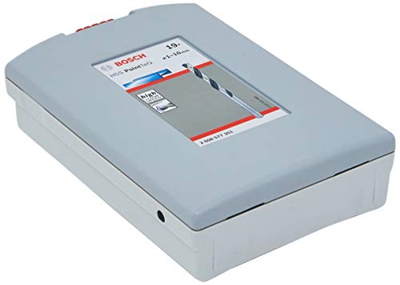 BOSCH SERIE 19 PUNTE DALLA  1 ALLA 10 mm RULLATE PER FERRO HSS POINT TEQ