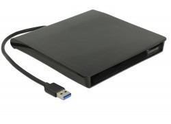 Delock 42602 Externes Gehäuse für 5.25 Slim Sata Laufwer - USB 3.0 Type-A - 1 x en oferta
