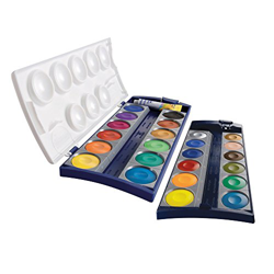 Pelikan Deckfarbkasten K24 Farbkasten 24 Farben inkl Deckweiß Wassermalfarben en oferta
