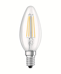 6er-PACK OSRAM LED BASE Classic B40 E14 Filament 2700K 4W wie 40W Kerzenlampe precio