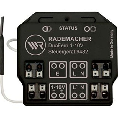 Rademacher Duofern 1-10V Controlador Radio Receptor 9482 bajo Revoque