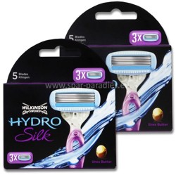 Wilkinson Hydro Silk Blades Shea Butter características