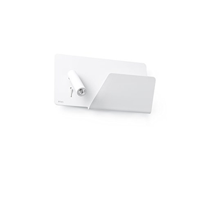Aplique de pared LED Suau con puerto de carga USB