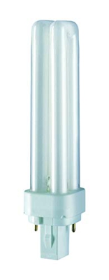 Bombilla fluor. compacta G24d 10W 840 Dulux D