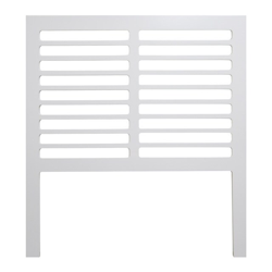 Nuestro Mejor Precio - El Corte Inglés - Cabecero Individual Stripe Blanco Cama 90 cm en oferta