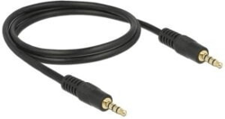 83435 cable de audio 1 m 3,5mm Negro características
