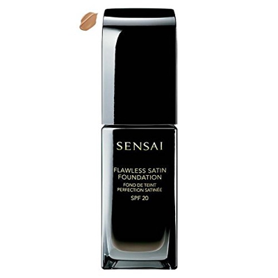 Flawless Satin Foundation Sensai 203 Neutral Beige #Bf8a60