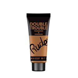 Double Trouble Foundation Rude Walnut #885F49 en oferta