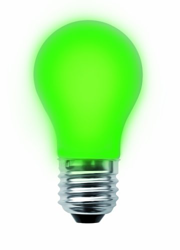 Bombilla LED E27 2W verde aten. en oferta