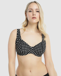 Verango Plus - Top De Bikini Tallas Grandes De Mujer Control Bicolor características