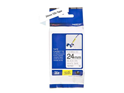 TZe-FX251 cinta para impresora de etiquetas Negro sobre blanco, Cinta de escritura características