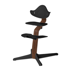 Evomove - Trona Nomi Con Columna Nogal Y Pack De Accesorios Negro en oferta