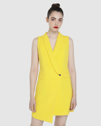 Fórmula Joven - Vestido Tipo Chaqueta Sin Mangas a un precio más barato -  Shoptize